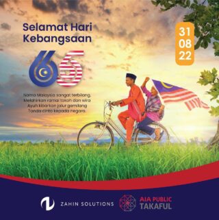 Selamat Menyambut Hari Kemerdekaan Malaysia!

Malaysia tanahairku! Cintaku! Bersyukurlah kita kepada nikmat yg Allah beri. Pejuang kemerdekaan yang telah berkorban jiwa untuk memastikan kita anak cucu bangsa merdeka. Tidak dijajah! 

Ambillah nikmat merdeka ini untuk kita buat yang terbaik dalam hidup kita. Pastikan agama dan bangsa kita sentiasa dalam jagaan dan rahmat Allah. 

Jiwa merdeka!

#nikmatmerdeka
#giveback
#doourbestinthislife