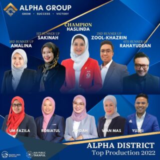 Growth is never by mere chance; it is the result of forces working together.

Well done team Zahin Solutions! To date, we are TOP 3 units in Alpha Group. 

Congrats to @haslinda.bujang @aamalinaa @wanmas007 for making it to TOP 10 of Alpha Group! 🙌🏻👏🏻🚀MashaAllah! 

Let’s soar higher!

#joinus
#MillionDollarAgency
#aiapublictakaful